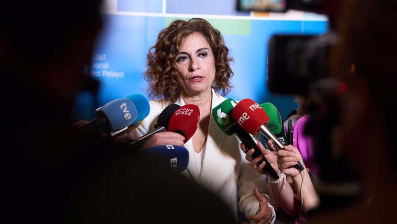 ep la vicepresidenta primera del gobierno de espana y ministra de hacienda maria jesus montero este ep la vicepresidenta primera del gobierno de espana y ministra de hacienda maria jesus montero este