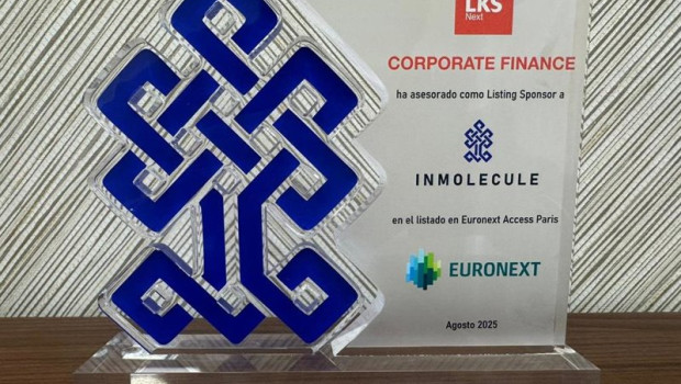 ep lks next corporate acompana a inmolecule en su debut bursatil en la bolsa de paris