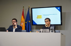 ep los secretarios de estado de trabajo joaquin perez rey y de seguridad social y pensiones borja