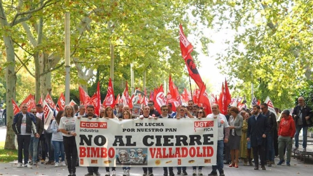 ep manifestacion en valladolid contra el cierre de bimbo ep manifestacion en valladolid contra el cierre de bimbo
