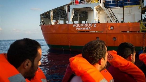 ep migrantes rescatadosbuque aquarius