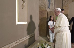 ep papa peregrinaje tumba don mazzolari losservatore romano
