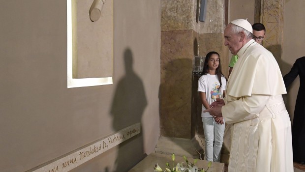 ep papa peregrinaje tumba don mazzolari losservatore romano