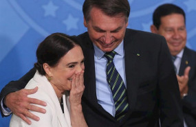 ep regina duarte y jair bolsonaro