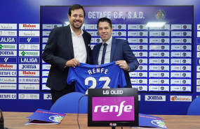 ep renfe se convierte en tren oficial del getafe cf hasta el 30 de junio de 2024