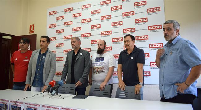 Rueda de prensa de CCOO sobre Vestas | EUROPA PRESS ep ruedaprensaccoovestas