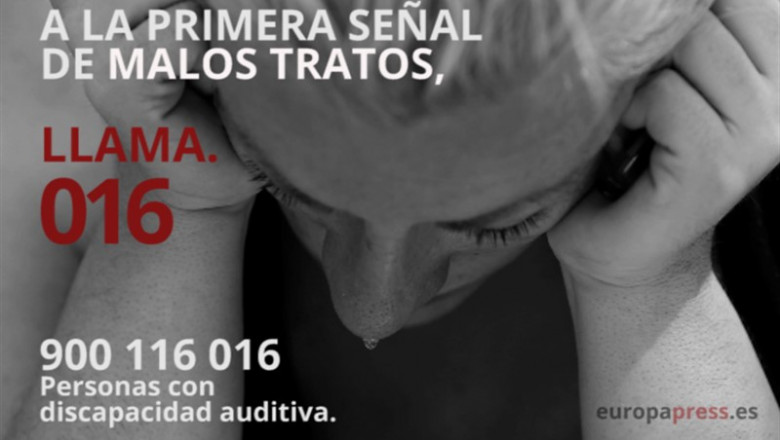 Violencia de género, teléfono 016 | EUROPA PRESS - Archivo ep violencia de genero telefono 016
