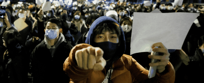China inunda Twitter de bots para oscurecer las protestas contra el Covid