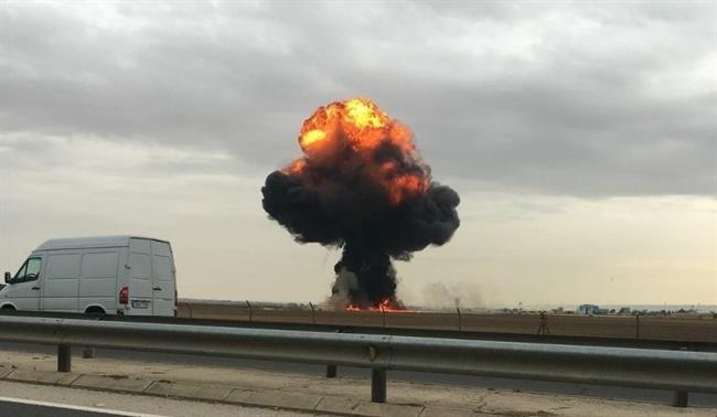 ep accidenteun f-18torrejonardoz madrid