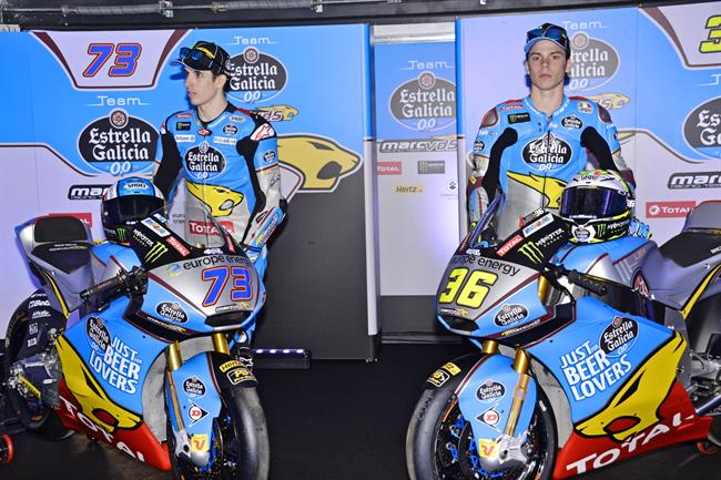 Álex Márquez y Joan Mir en la presentación del equipo de Moto2 de Galicia 0'0 | EUROPA PRESS - Archivo ep alex marquez y joan mirla presentacionequipomoto2galicia 00