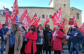 ep archivo concentracion de ccoo en una imagen de archivo ep archivo concentracion de ccoo en una imagen de archivo
