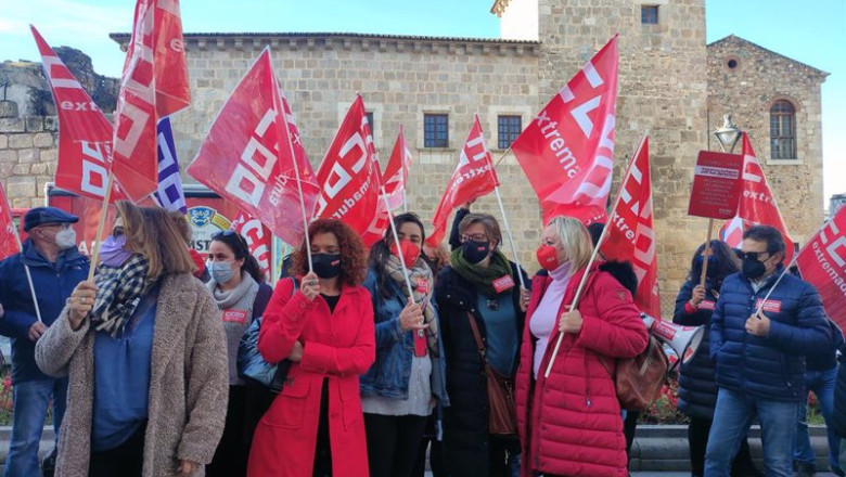 ep archivo   concentracion de ccoo en una imagen de archivo