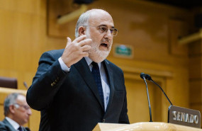 ep archivo   el senador de junts eduard pujol interviene durante una sesion plenaria en el senado a