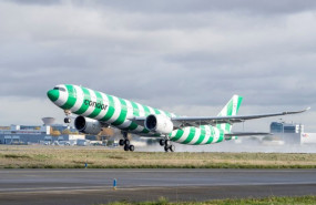 ep archivo   la aerolinea alemana condor recibe su primer a330neo para modernizar su flota