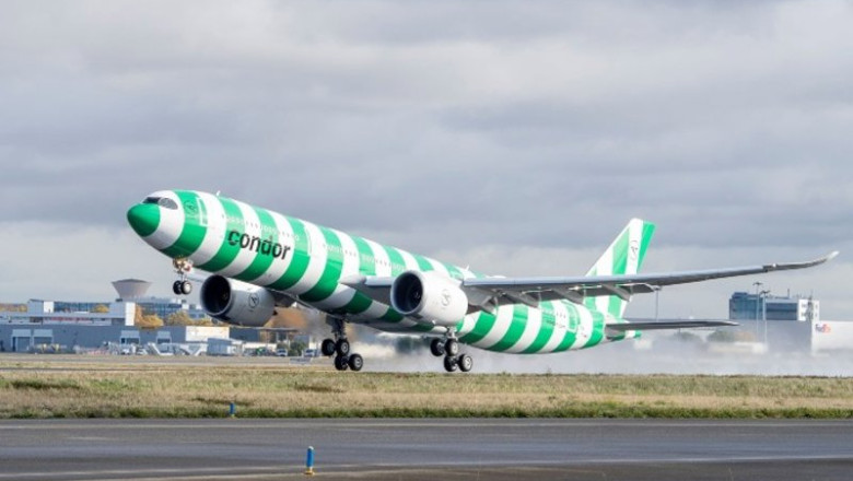 Archivo - La aerolínea alemana Condor recibe su primer A330neo para modernizar su flota. | AIRBUS - Archivo ep archivo la aerolinea alemana condor recibe su primer a330neo para modernizar su flota