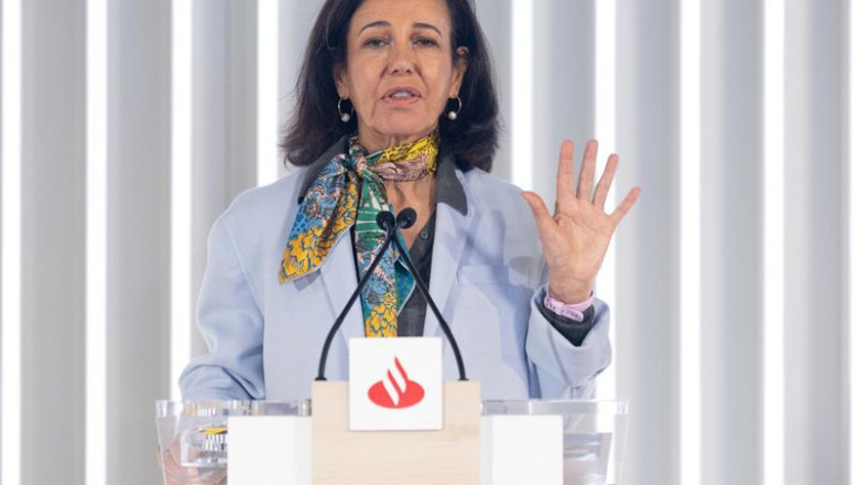 Archivo - La presidenta del Banco Santander, Ana Botín, a 31 de enero de 2024, en Boadilla del Monte, Madrid (España). | Eduardo Parra - Europa Press - Archivo ep archivo la presidenta del banco santander ana botin a 31 de enero de 2024 en boadilla del monte
