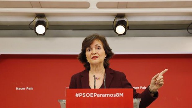 ep archivo - la secretariaigualdad carmen calvo en ruedaprensaferraz