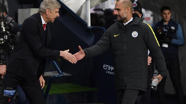 Arsene Wenger y Pep Guardiola se saludan | PREMIER LEAGUE ep arsene wengerpep guardiolasaludan