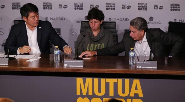 ep carla suarez manolo santana mutua madrid open sorteo