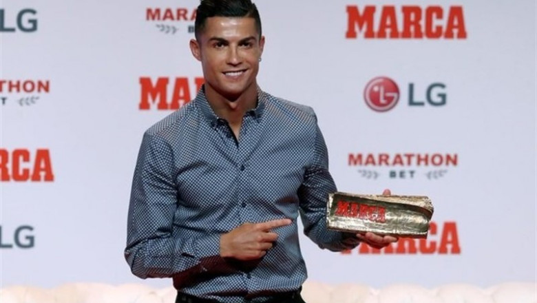 Cristiano Ronaldo recibe el premio 'MARCA Leyenda' | MARCA ep cristiano ronaldo recibepremio marca leyenda