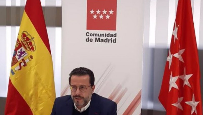 EL consejero de Hacienda y Función Pública, Javier Fernández-Lasquetty, presenta un estudio sobre la economía sumergida en la Comunidad de Madrid. | COMUNIDAD DE MADRID ep el consejero de hacienda y funcion publica javier fernandez-lasquetty presenta un estudio sobre