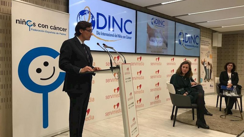 ep el ministro de sanidad salvador illa durante su intervencion en un acto organizado por la