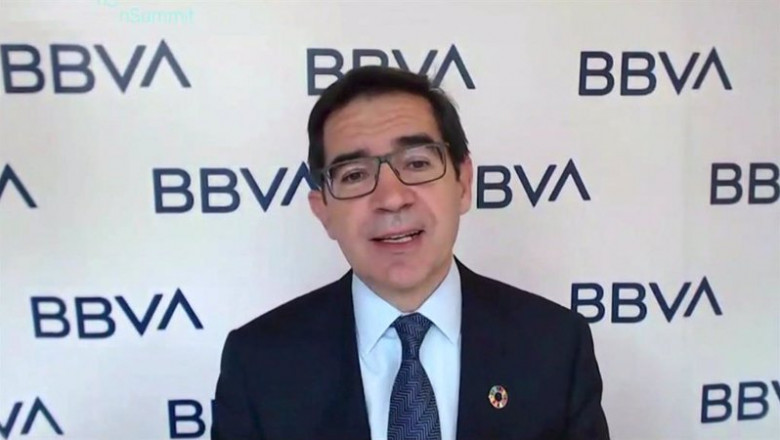 ep el presidente de bbva carlos torres durante la inauguracion del edufin summit 2021
