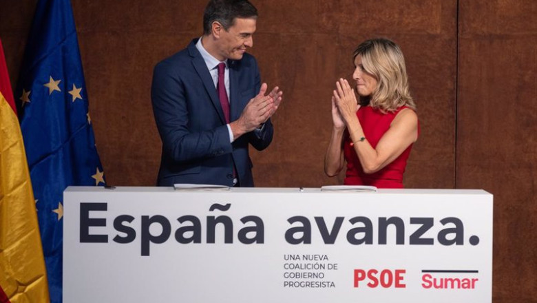 ep el presidente del gobierno en funciones pedro sanchez y la lider de sumar y vicepresidenta 20231024151103 ep el presidente del gobierno en funciones pedro sanchez y la lider de sumar y vicepresidenta 20231024151103