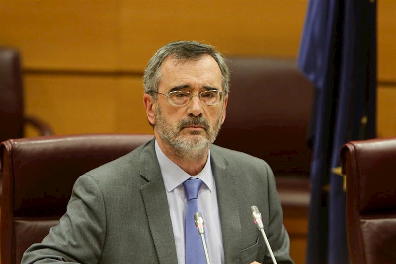 ep el presidente del senado manuel cruz en su ultima intervencion como presidente del senado