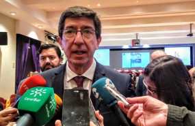 ep el vicepresidente de la junta de la andalucia y consejero de turismo regeneracion justicia y