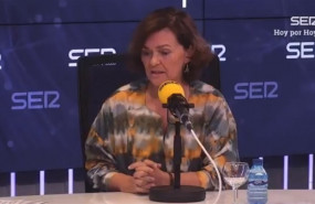 ep entrevista en la cadena ser a la vicepresidenta del gobierno en funciones carmen calvo