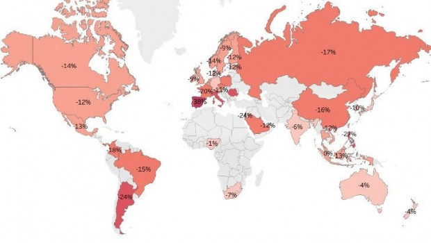 ep espana fue el pais europeo que mas redujo su numero de pasos en la primera semana del estado de