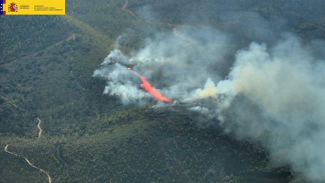 Incendio de Nerva (Huelva) el 1 de agosto de 2018 | MINISTERIO DE AGRICULTURA, PESCA Y ALIMENTACIÓN ep incendionerva huelva 1agosto2018