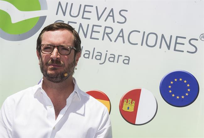 Javier Maroto en un acto de NNGG en Atienza (Guadalajara) | DAVID MUDARRA/PP ep javier marotoun actonnggatienza guadalajara