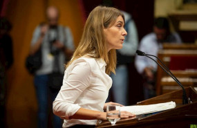 ep jessica albiach catecp en una imagen de archivo en el parlament de catalunya