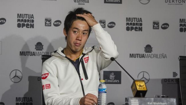 ep kei nishikoriuna ruedaprensamutua madrid open 2016