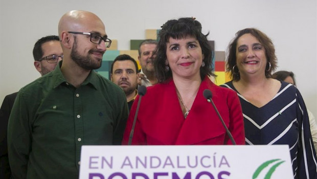 ep la coordinadora de podemos andalucia y portavoz de adelante andalucia teresa rodriguez en una