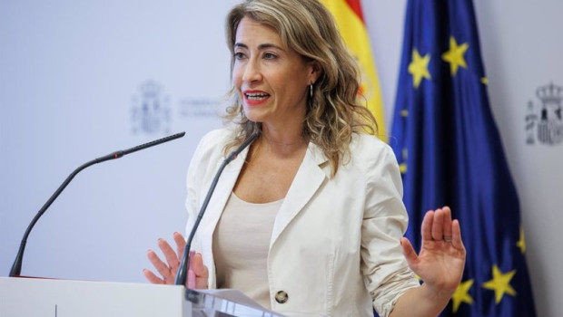 ep la ministra de transportes movilidad y agenda urbana raquel sanchez durante una rueda de prensa