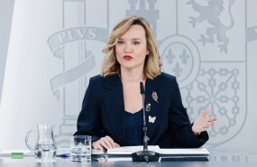 ep la ministra portavoz pilar alegria durante la rueda de prensa tras el consejo de ministros de