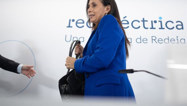 ep la presidenta no ejecutiva de redeia beatriz corredor ofrecen una rueda de prensa en la sede de