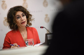 ep la vicepresidenta primera del gobierno y ministra de hacienda maria jesus montero durante la 20240307122403