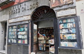 ep libreria perez galdos calle de hortaleza 5 abierta durante el primer dia desde que se decreto el