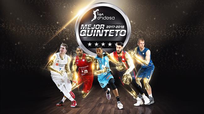 Mejor quinteto de la Liga Endesa 2017/18 | ACB ep mejor quintetola liga endesa 201718