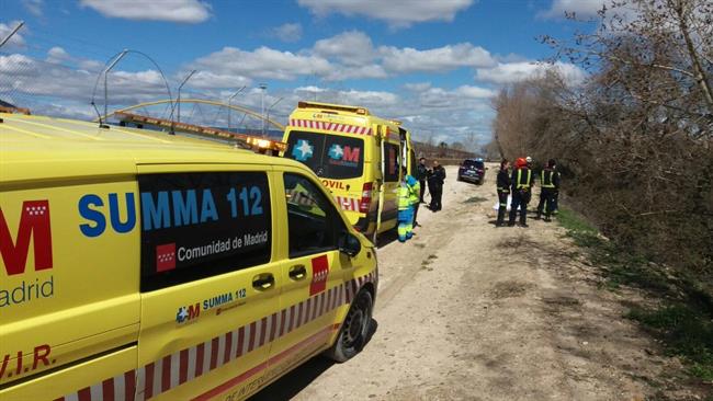 Muere un jinete al caer con su caballo al río Jarama | 112 COMUNIDAD DE MADRID ep muerejinetecaersu caballorio jarama