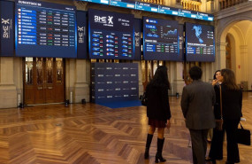 ep paneles del ibex en el palacio de la bolsa de madrid a 7 de noviembre de 2024 en madrid espana 20241118123204