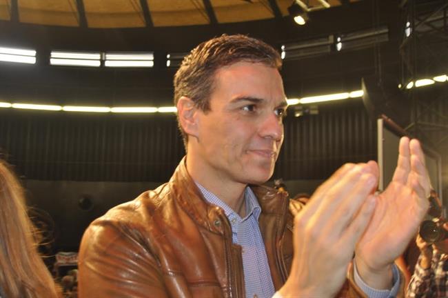 Pedro Sánchez, en el acto de este sábado | EUROPA PRESS ep pedro sanchez enactoeste sabado