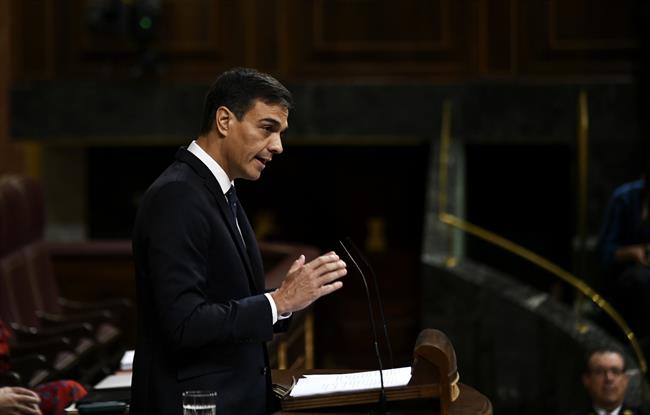 El presidente del Gobierno, Pedro Sánchez | Oscar del Pozo - Europa Press ep pedro sanchez informacongresoconsejo europeosobreventa d 20181024102902
