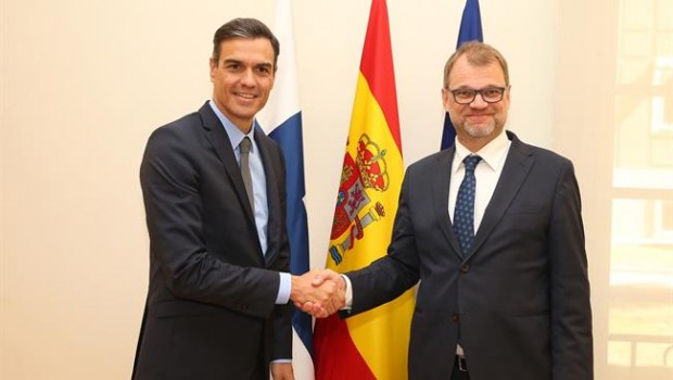 ep pedro sanchez y juha sipil