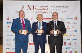 ep premiados durante el xi congreso mundial del jamon