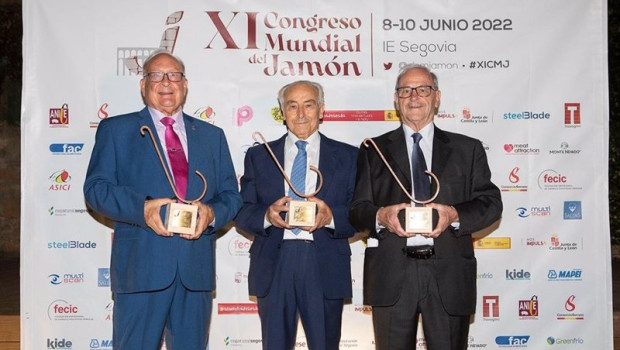 ep premiados durante el xi congreso mundial del jamon